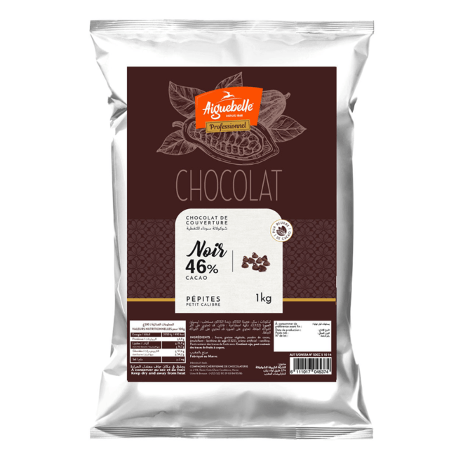 PÉPITES CHOCOLAT NOIR 46% 1kg