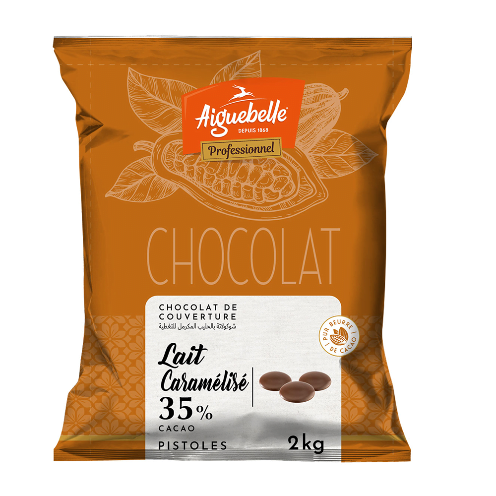 PISTOLES CHOCOLAT LAIT CARAMÉLISÉ 2k